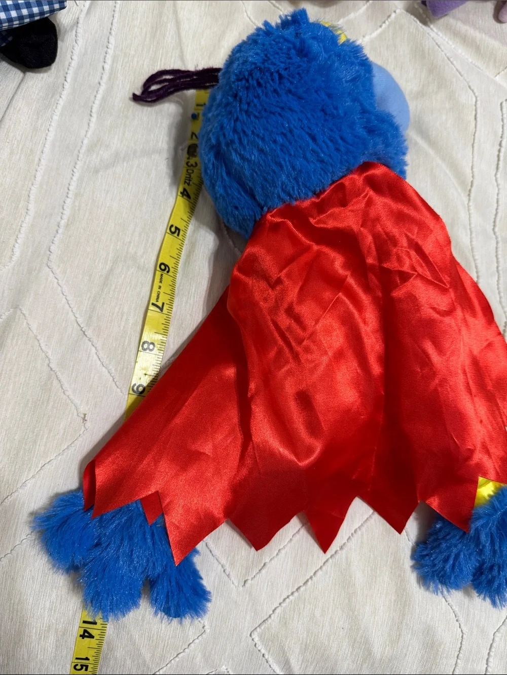 Sesame Street costume panel shiny